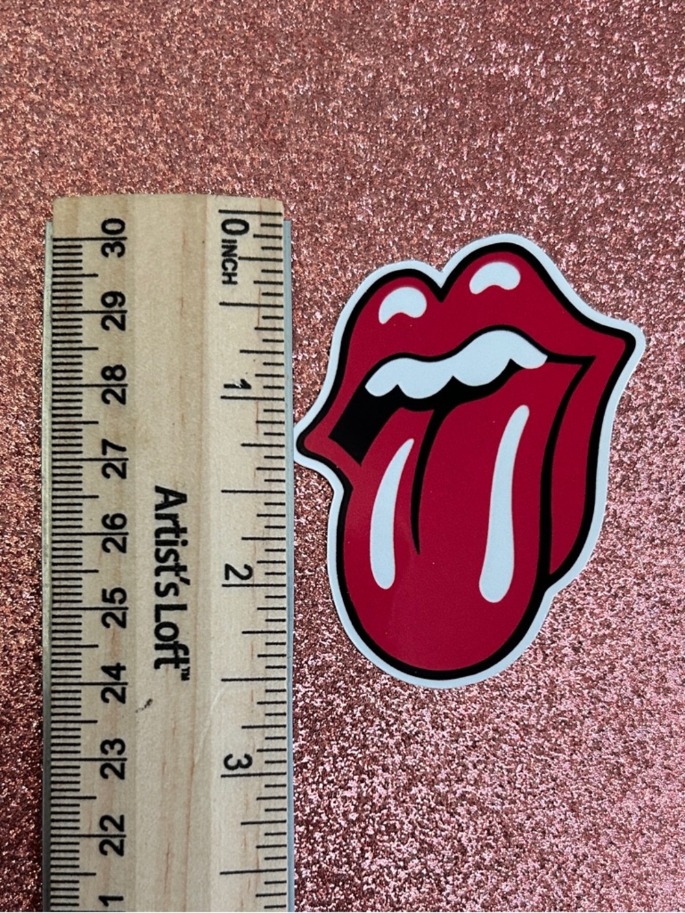Rolling Stone lips Sticker Set - Home Design - Picture 2 of 2